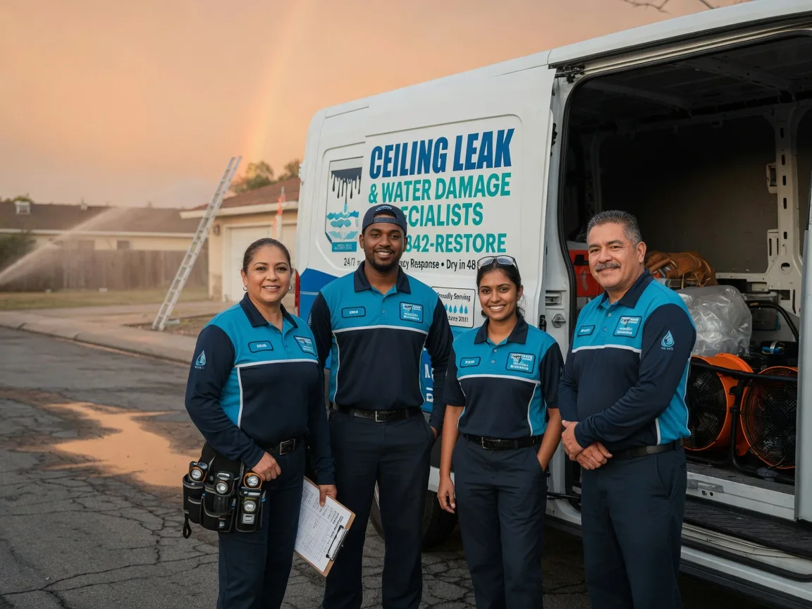 Ceiling Leak Cleanup company in White Mills, PA
