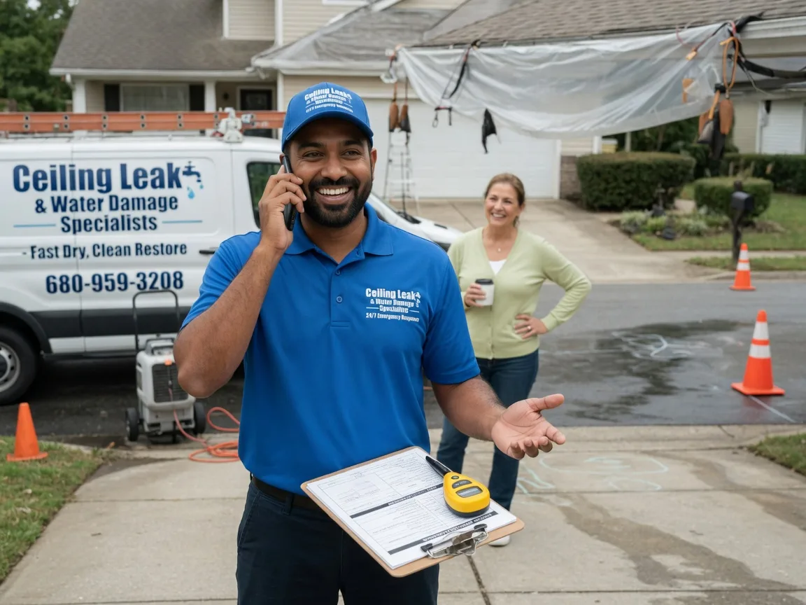 Ceiling Leak Cleanup White Mills, PA FAQs